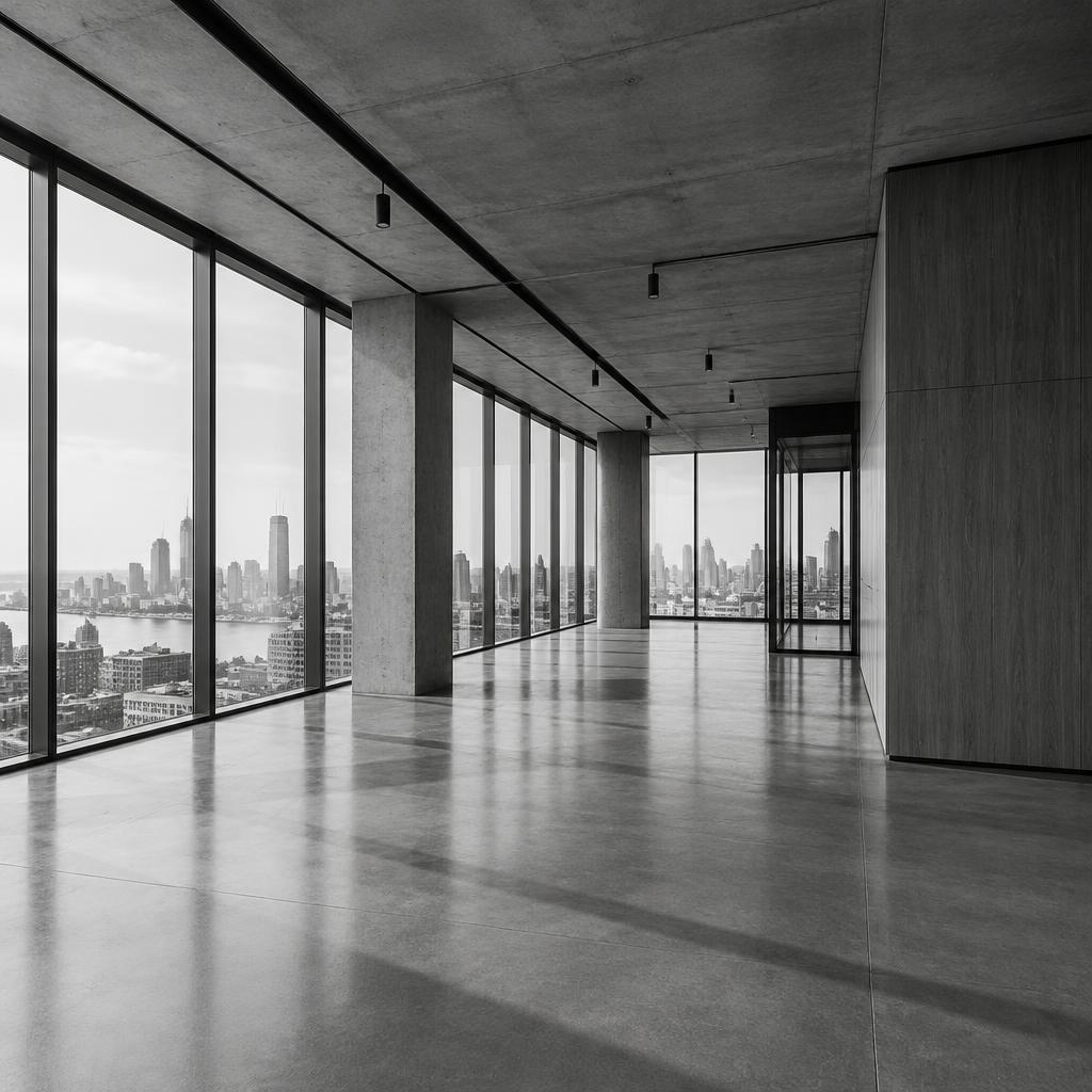 Plateau de bureaux rénové, quartier gare